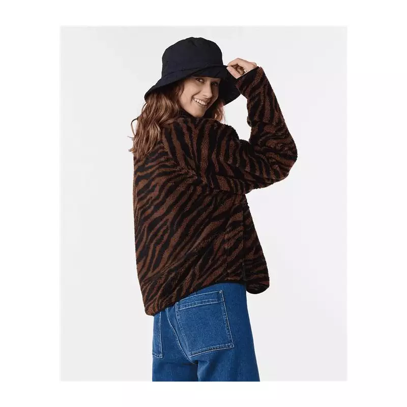 Veste femme RIPCURL Locals Only Polar Fleece Brown