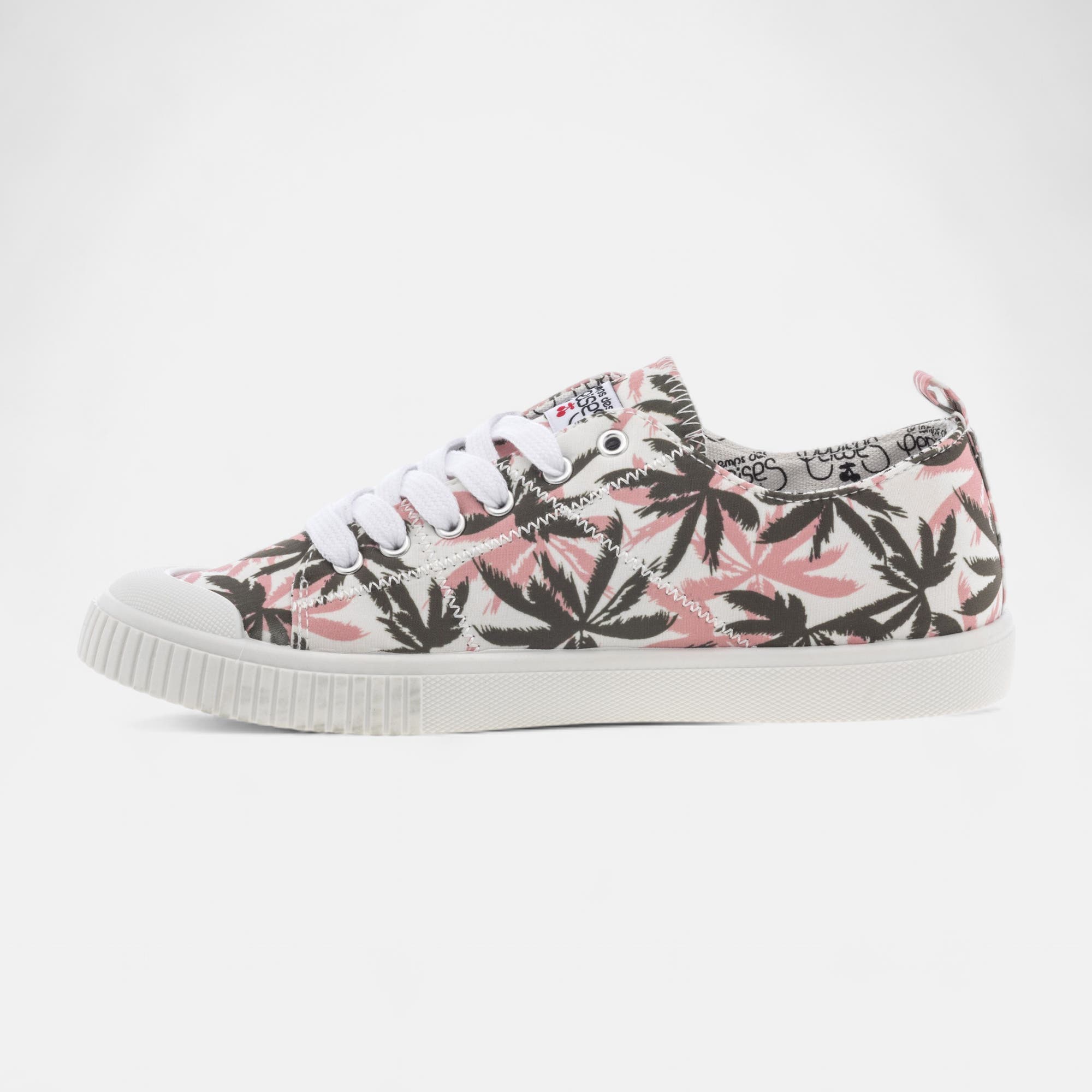 Baskets en toile Femme kaki