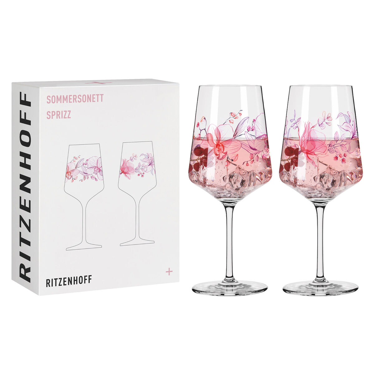 Ritzenhoff Sommersonett No 19 & 20 vinglass, 2-pakning