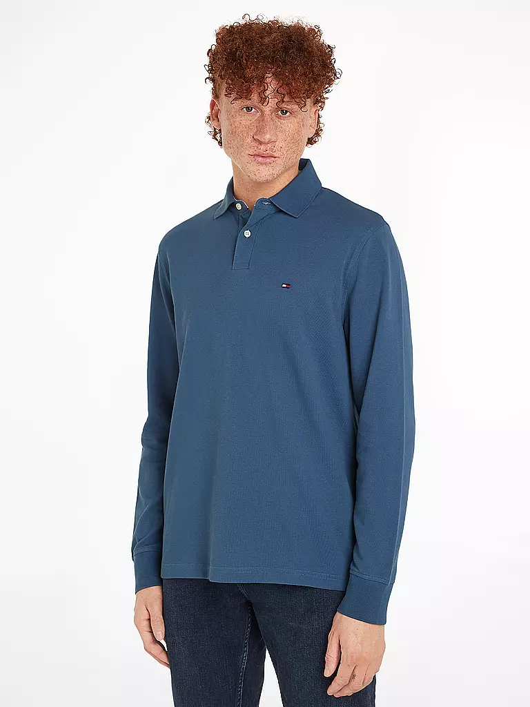 TOMMY HILFIGER Poloshirt Regular Fit 1985 hellblau