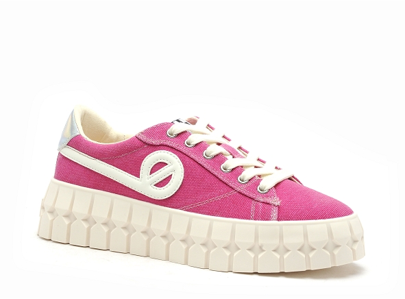 No name basses femme play sneaker rose