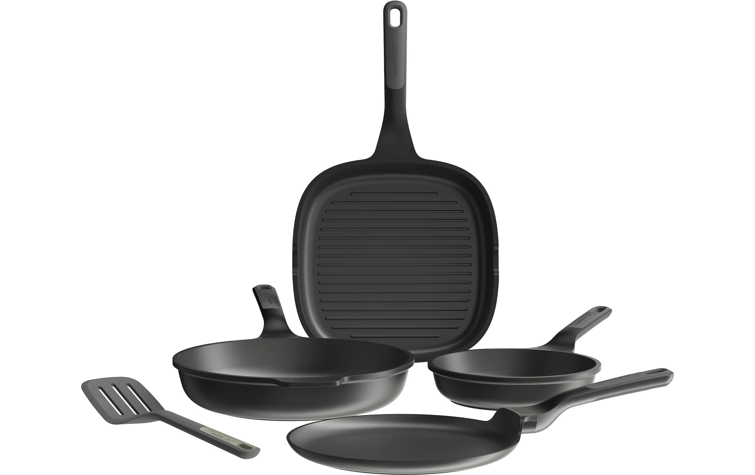 BergHOFF Pfannen-Set »Leo Stone+ 4-teilig 20 cm/24 cm/25 cm/26 cm« 4 Stk. tlg.