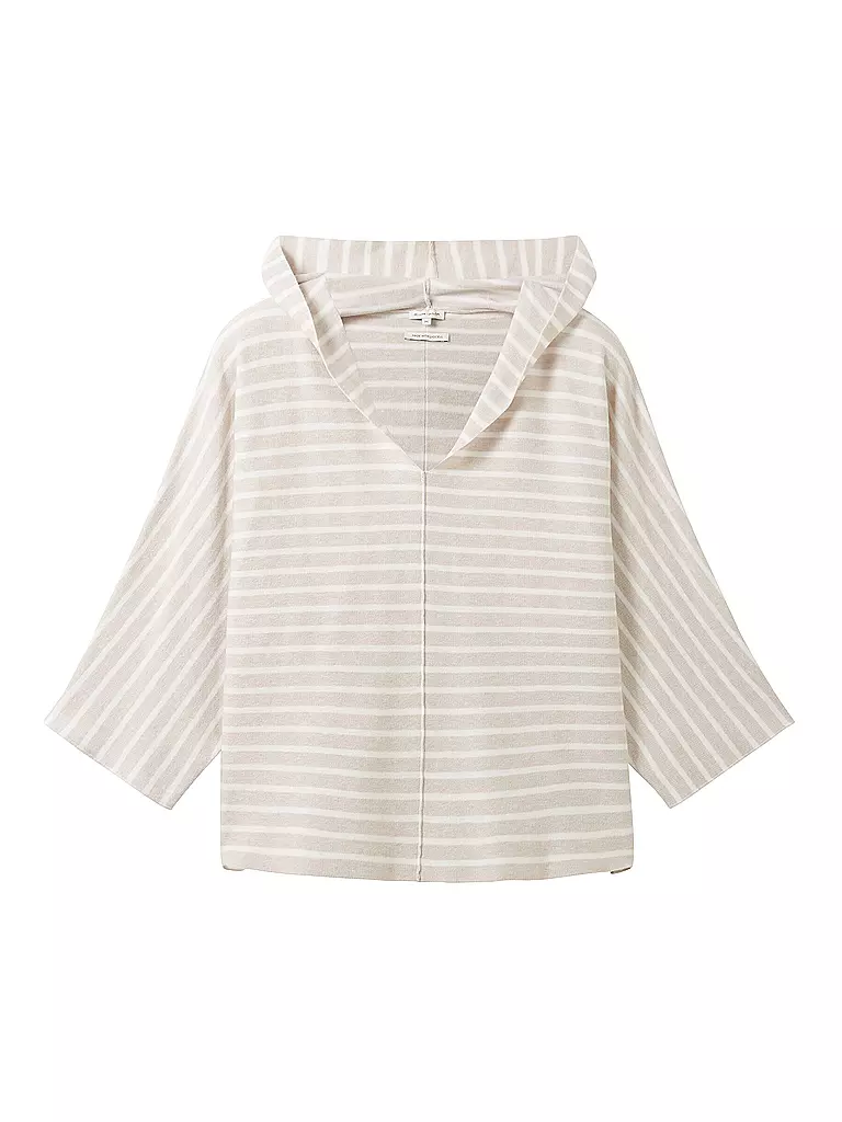 TOM TAILOR Pullover hellgrau
