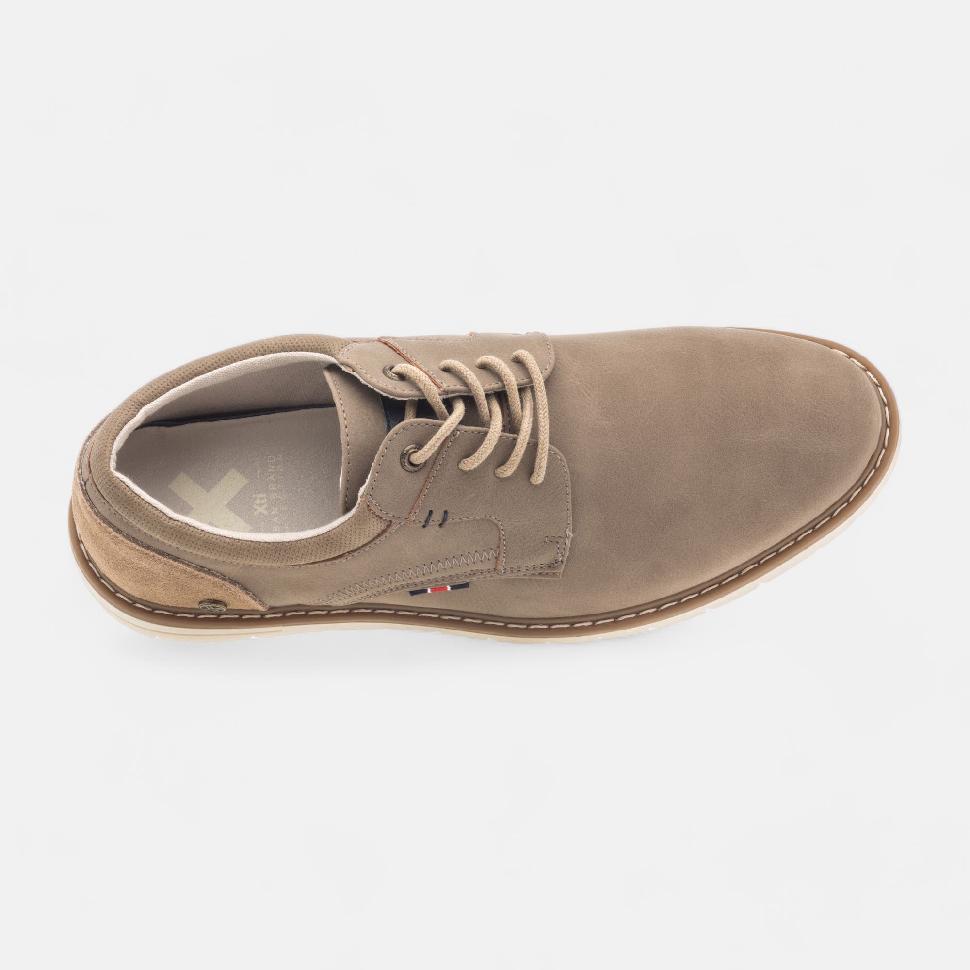 Baskets basses Homme taupe