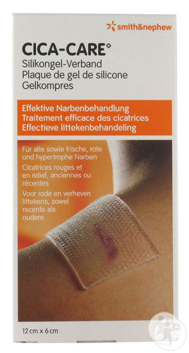 Smith&Nephew Cica-Care Plaque De Gel De Silicone 12x6cm Pièce 1 (66030702)