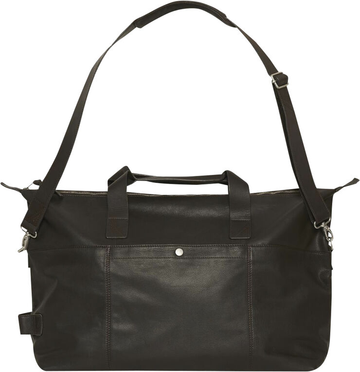 Matinique Weekender L Leather Bag Brun