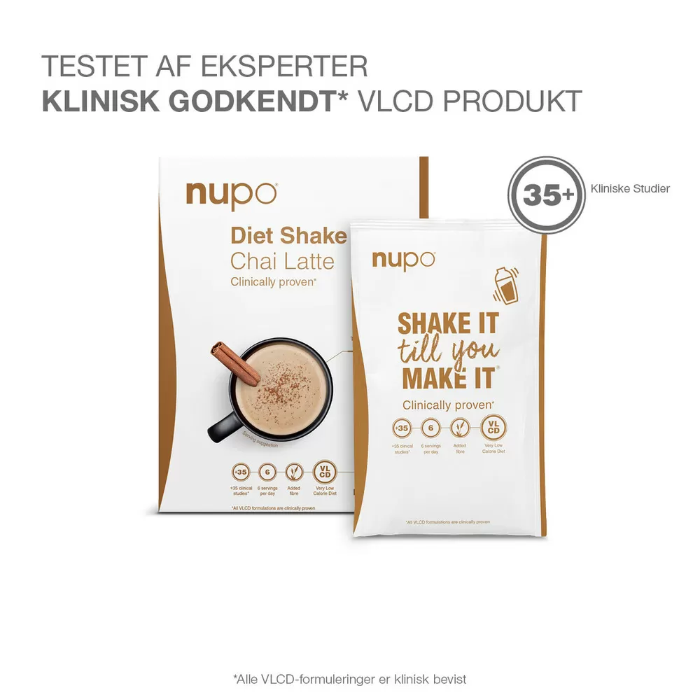 Nupo Diet Shake Chai Latte - 384 g.