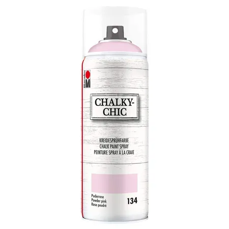 Marabu Kreidesprühfarbe Chalky-Chic, 400 ml, puderrosa