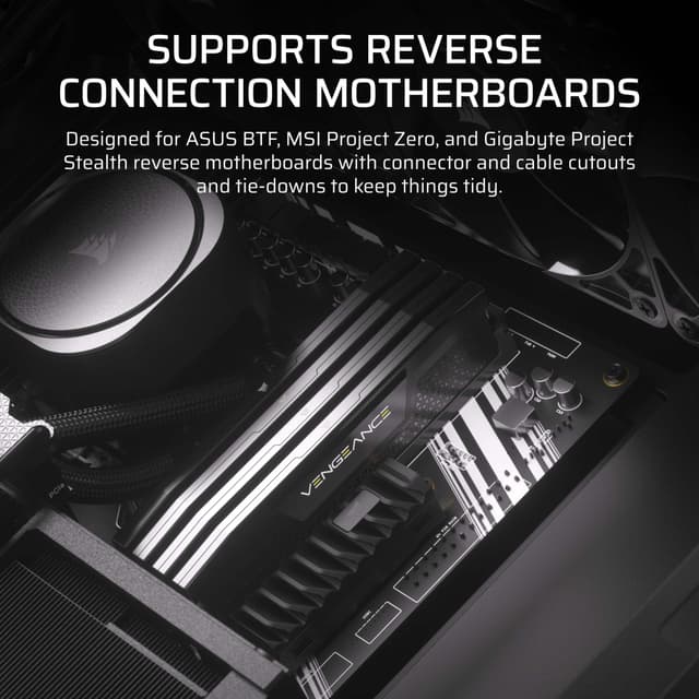 Corsair FRAME 4000D Mid-Tower PC-kabinet (sort)