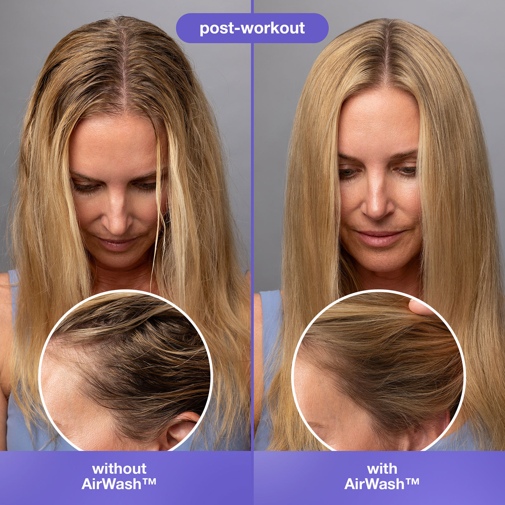 Shampooing sec AirWash