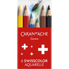 1/2 Crayons de couleur SWISSCOLOR Aquarelle