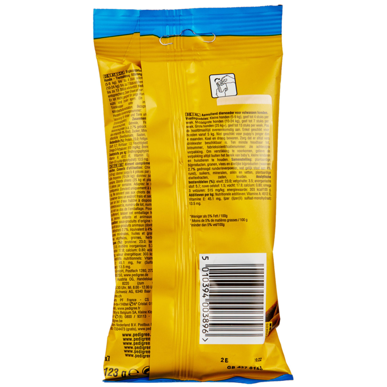 Pedigree Rodeo mit Rind