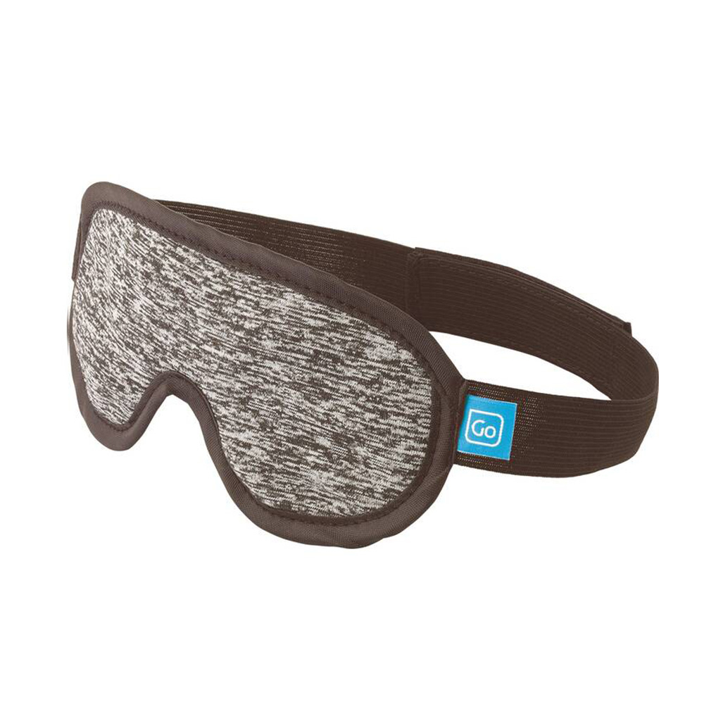 Sleepy ZZZs Elastische Augenmaske Licht Blockierende Schlafmaske (732.102) - Blau / Grau