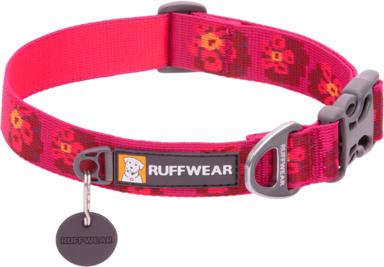 Ruffwear Flat Out Hundehalsband 28 - 36 cm alpenglow burst