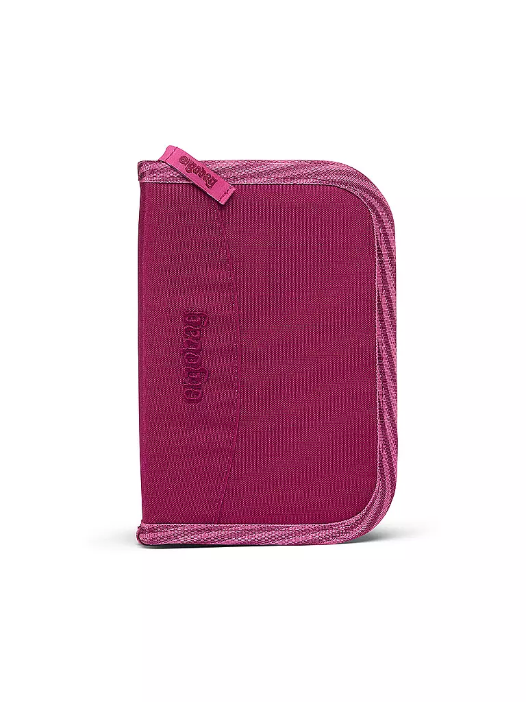 ERGOBAG Schultaschen Set 5tlg CUBO Eco Hero - WaldzauBär beere