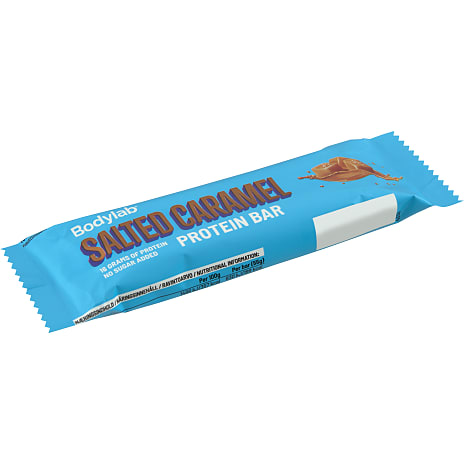 Proteinbar m. saltkaramel og cookiesmag