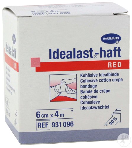 Hartmann Idealast-Haft Rouge 6cm x 4m Pièce 1 (9310960)