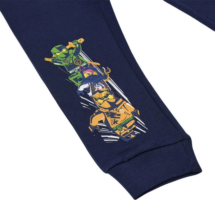 LEGO kidswear-LEGO børnetøj LWPHILO 701 - SWEATPANTS Blå