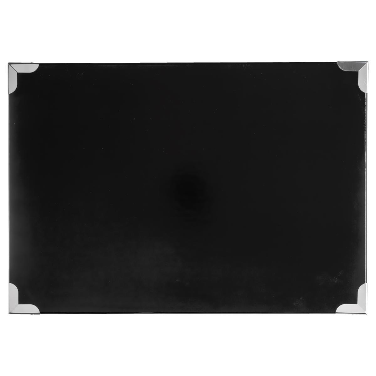 BOITE COINS METAL UNI NOIR D.36X24.5X12.5CM