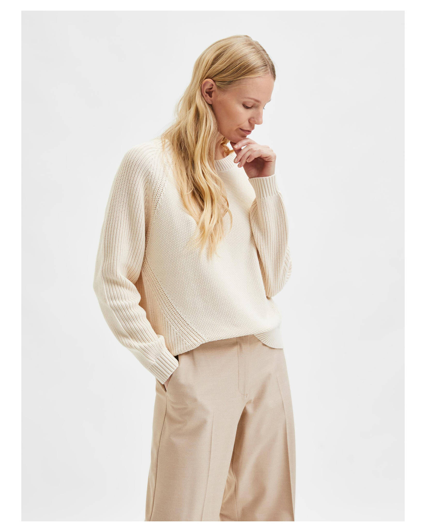 Selected Femme| Damen Strickpullover