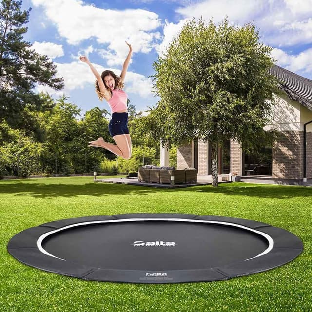 Salta Trampolines SALTA Studsmatta Royal Baseground Sport Ø366 cm, svart