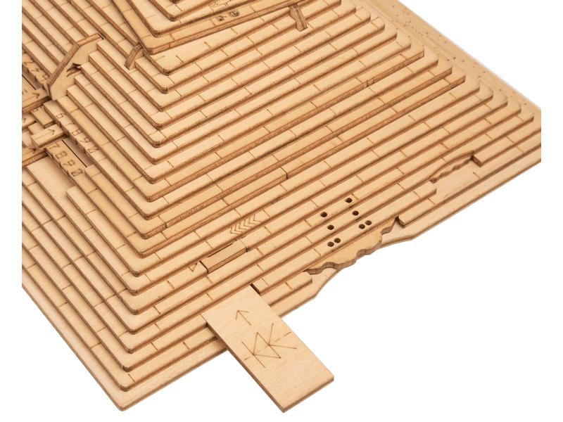 Escape Welt Rätselspiel Quest Pyramide Ein spannendes Escape-Spiel als kompakte Puzzle-Box aus Holz