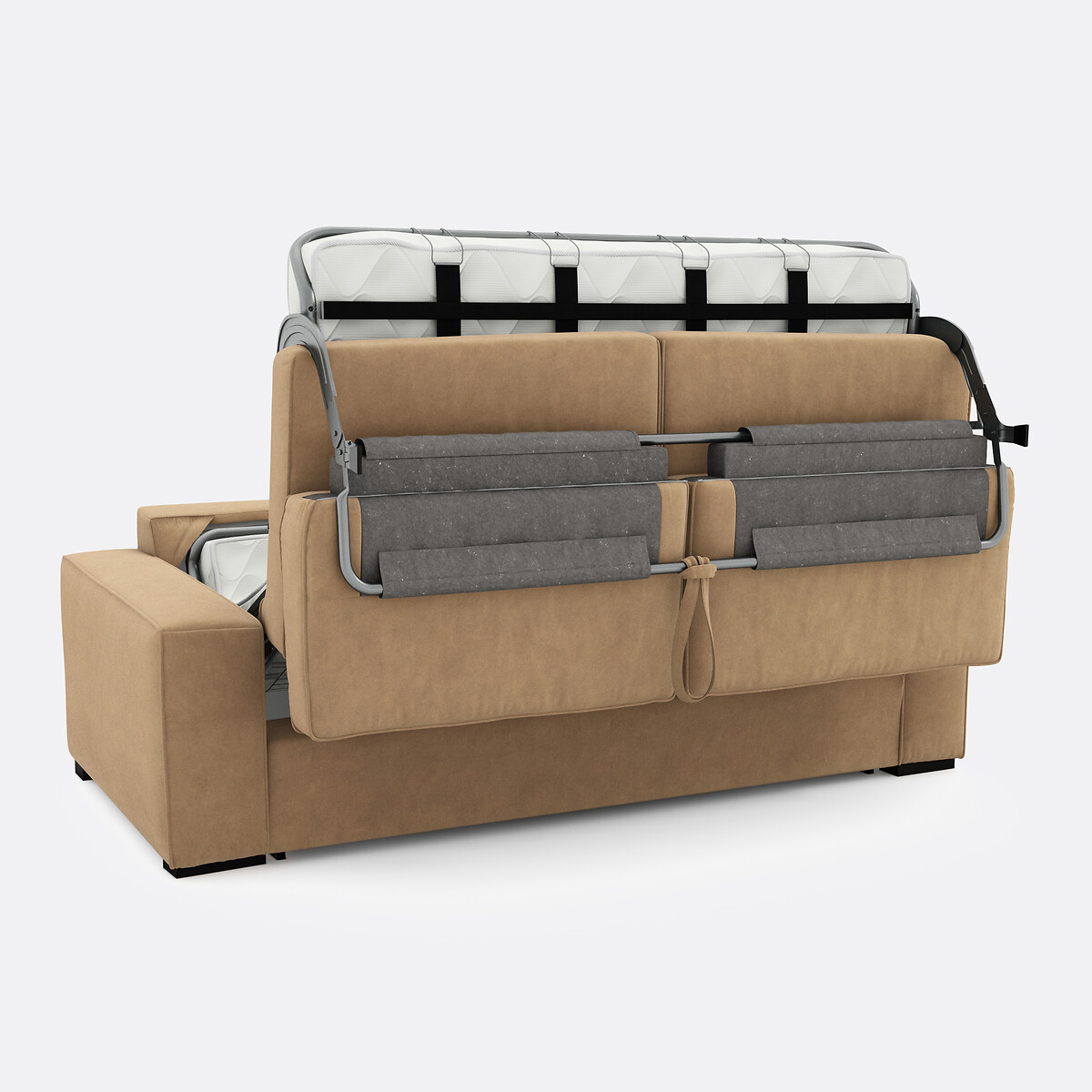 LA REDOUTE INTERIORS<br>Cama Fluweel, espuma Cecilia