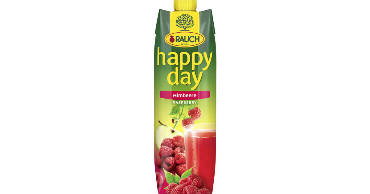 Rauch Happy Day Himbeer 1l (Einweg)