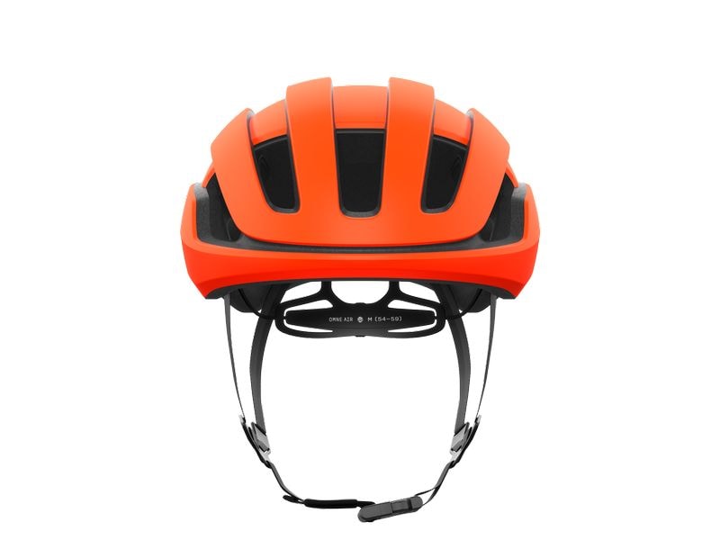 POC Helm Omne Air MIPS Fluorescent Orange Matt, L Fahrradhelm