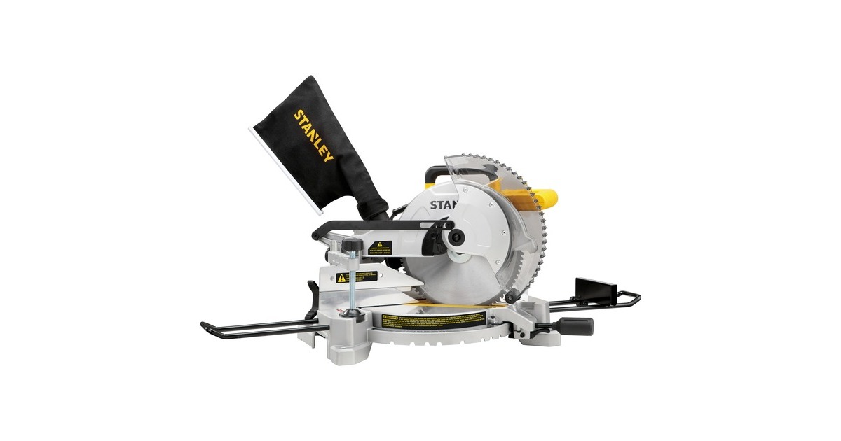 StanleyFATMAX 1650W Afkort- en verstekzaag SM1650-QS  (Geel/zwart)