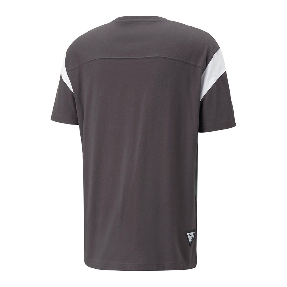 Puma MCFC ARCHIVE - Tee-shirt Homme flat dark gray/deep forest