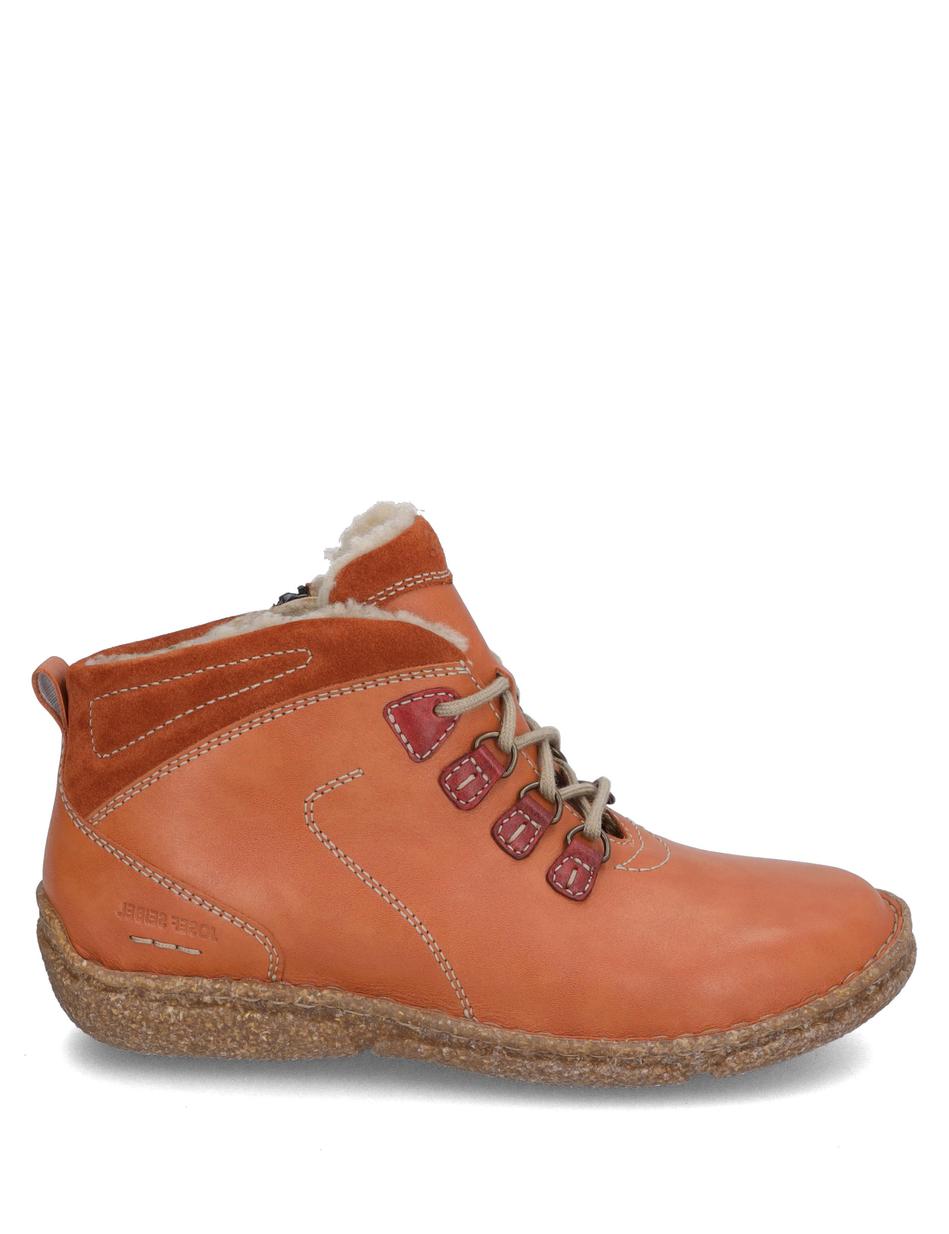 Stiefelette Neele 57, orange-kombi