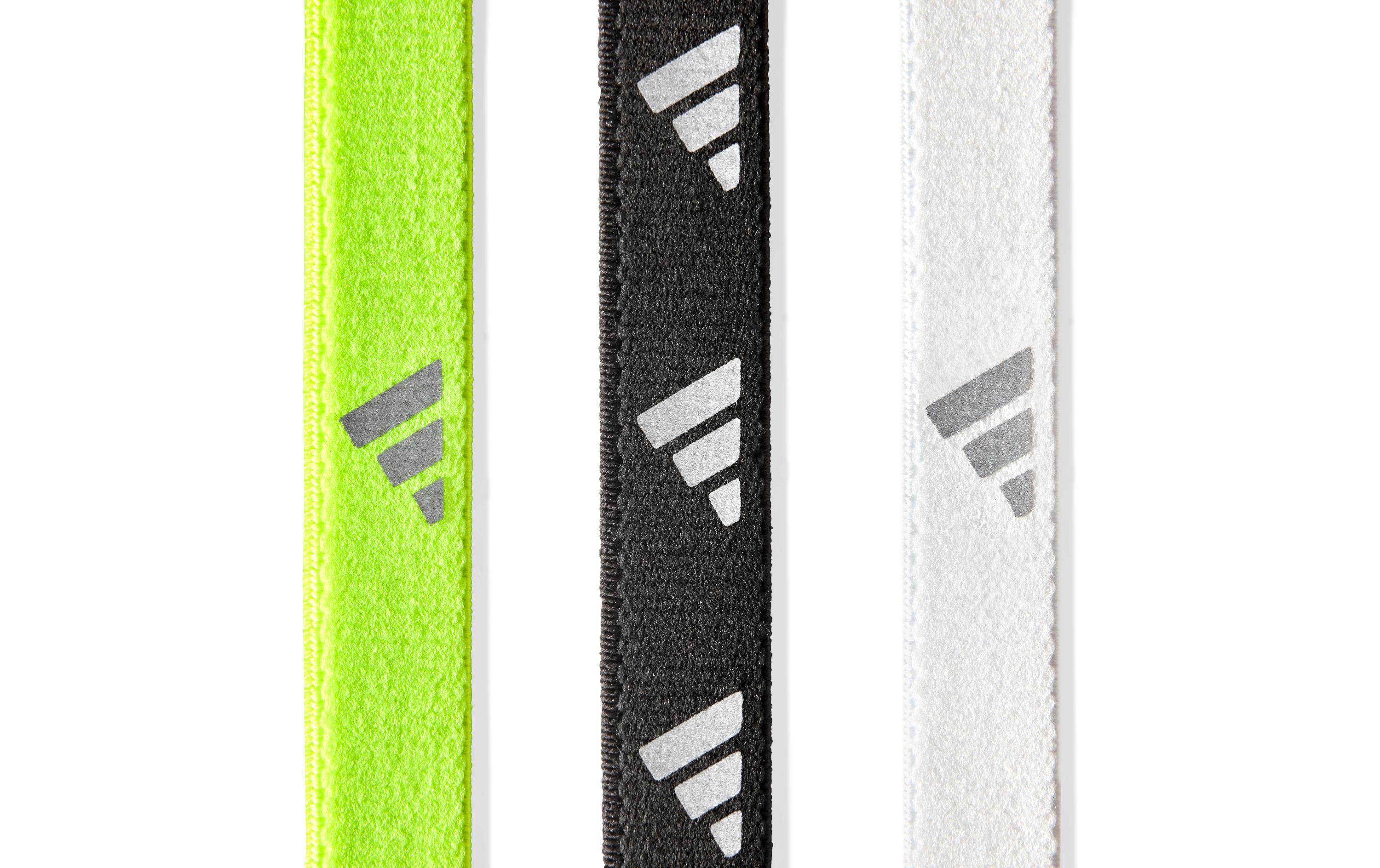 Hairbands Lucid Lemon, Schwarz, SilberPackung mit 3 Haarbändern