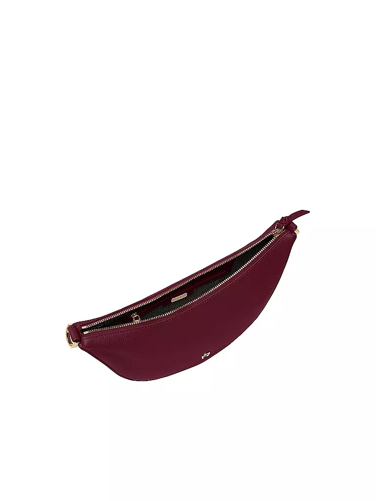 AIGNER Ledertasche - Umhängetasche ZITA dunkelrot