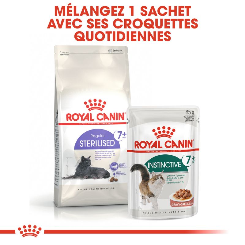 Royal Canin Instinctive +7 en sauce