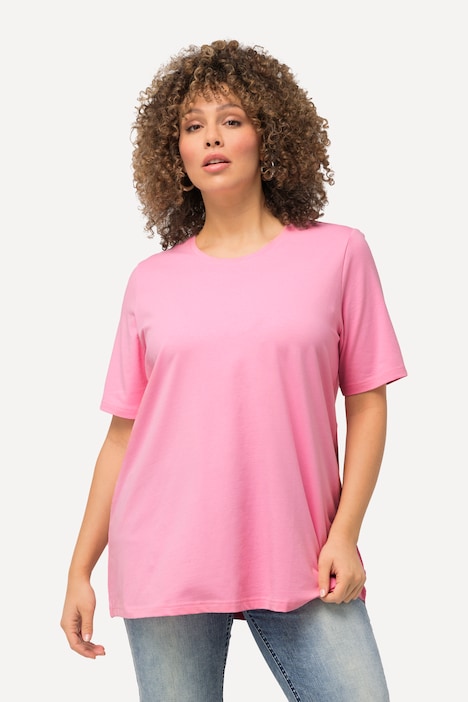 T-Shirt, A-Linie, Rundhalsausschnitt, Halbarm