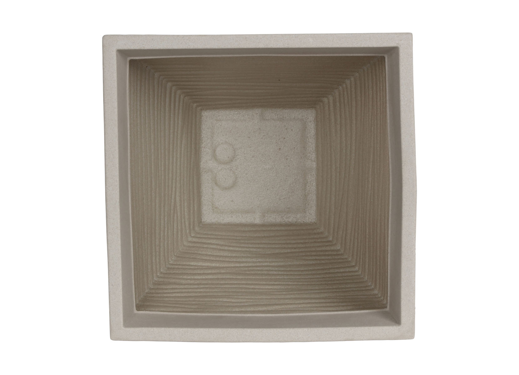 Pflanztopf Sylt 40x40x42cm Sand