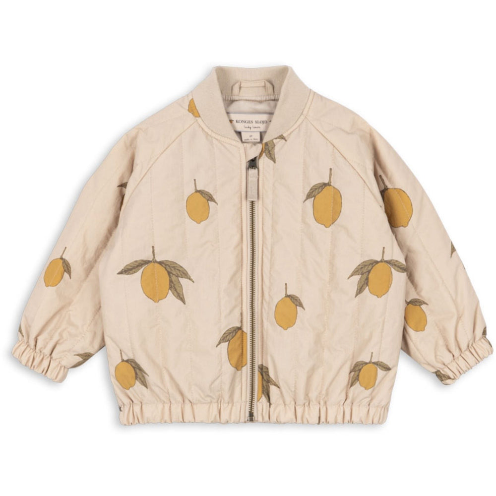 Køb Konges Sløjd Mon Grand Citron Juno Printed Bomber Termojakke