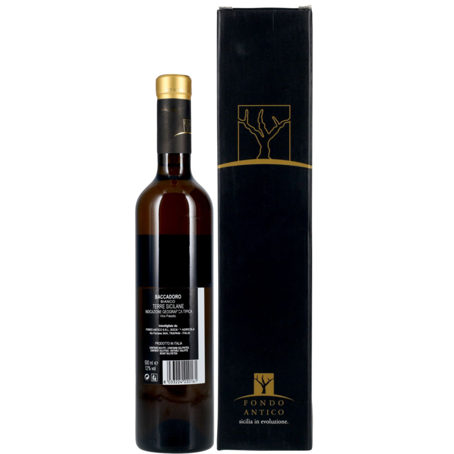 Terre Siciliane IGT Baccadoro Passito Fondo Antico -50cl