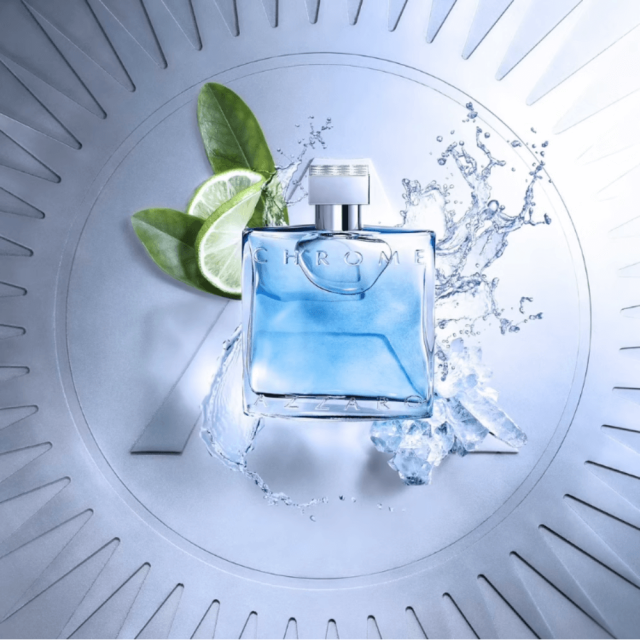 Coffret Eau de Toilette Chrome et son shampooing AZZARO