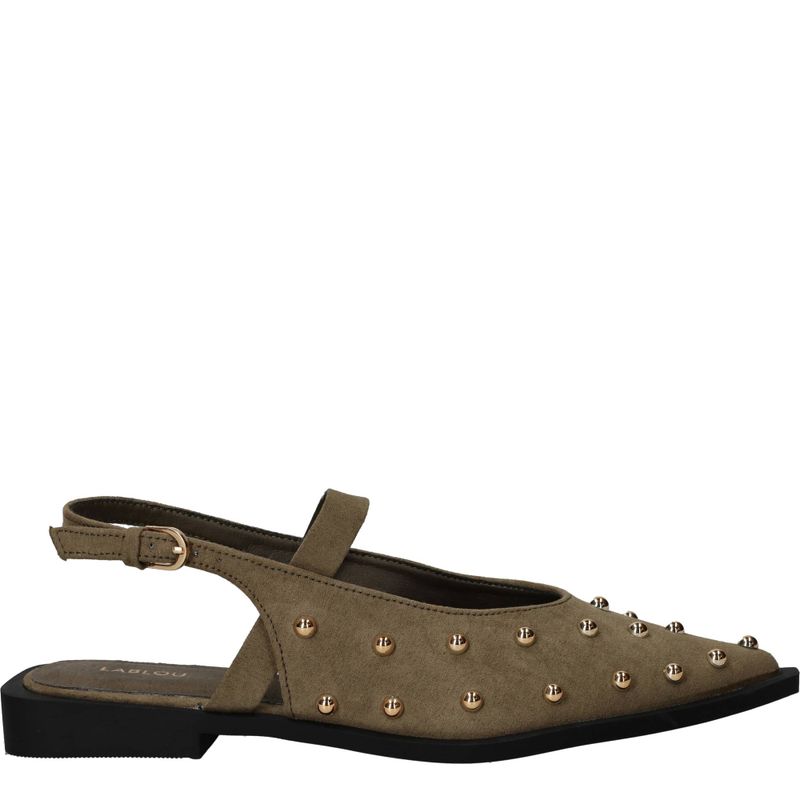 LABLOU Slingbacks Groen