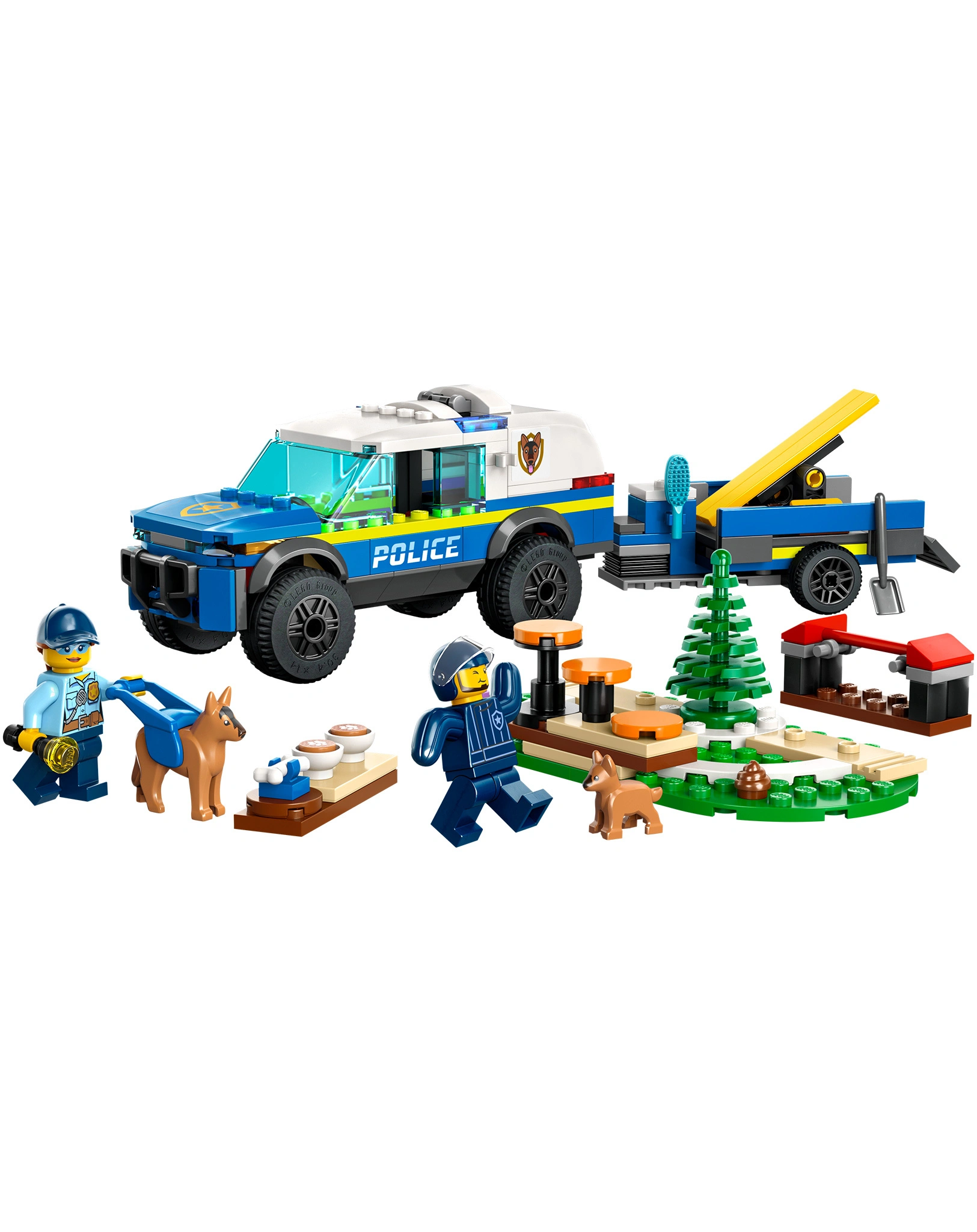LEGO® City 60369 Mobiles Polizeihunde-Training