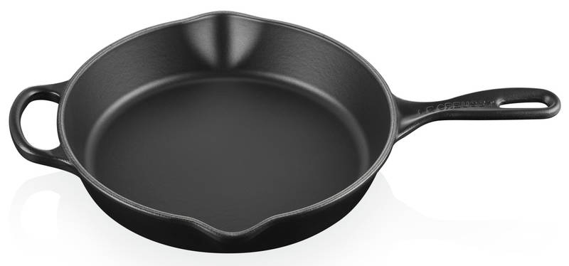 LE CREUSET Brat-/Servierpfanne hoch 26cm Schwarz