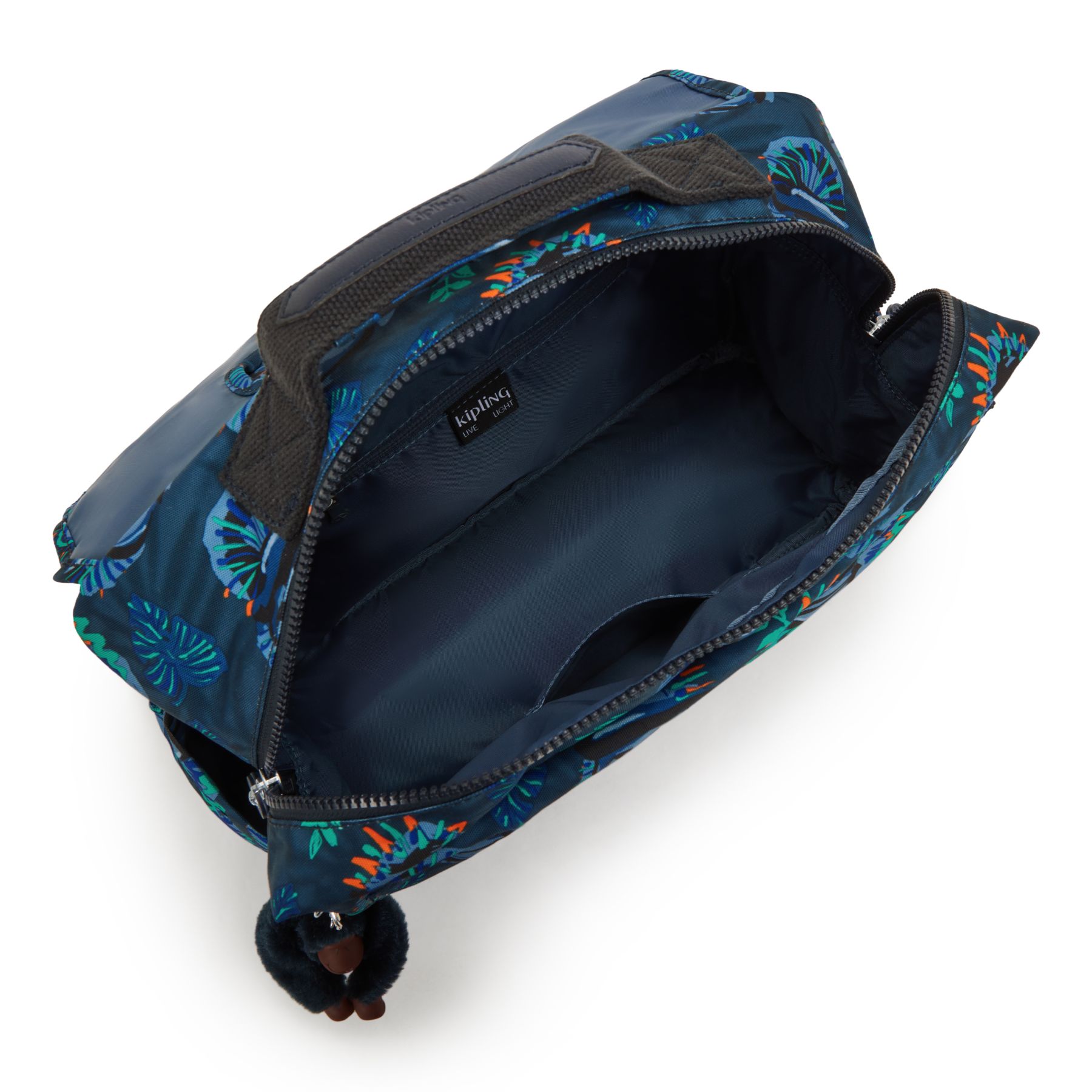 CODIE M  Cartable de taille moyenne avec bretelles rembourrées ajustables - Blue Monkey Fun