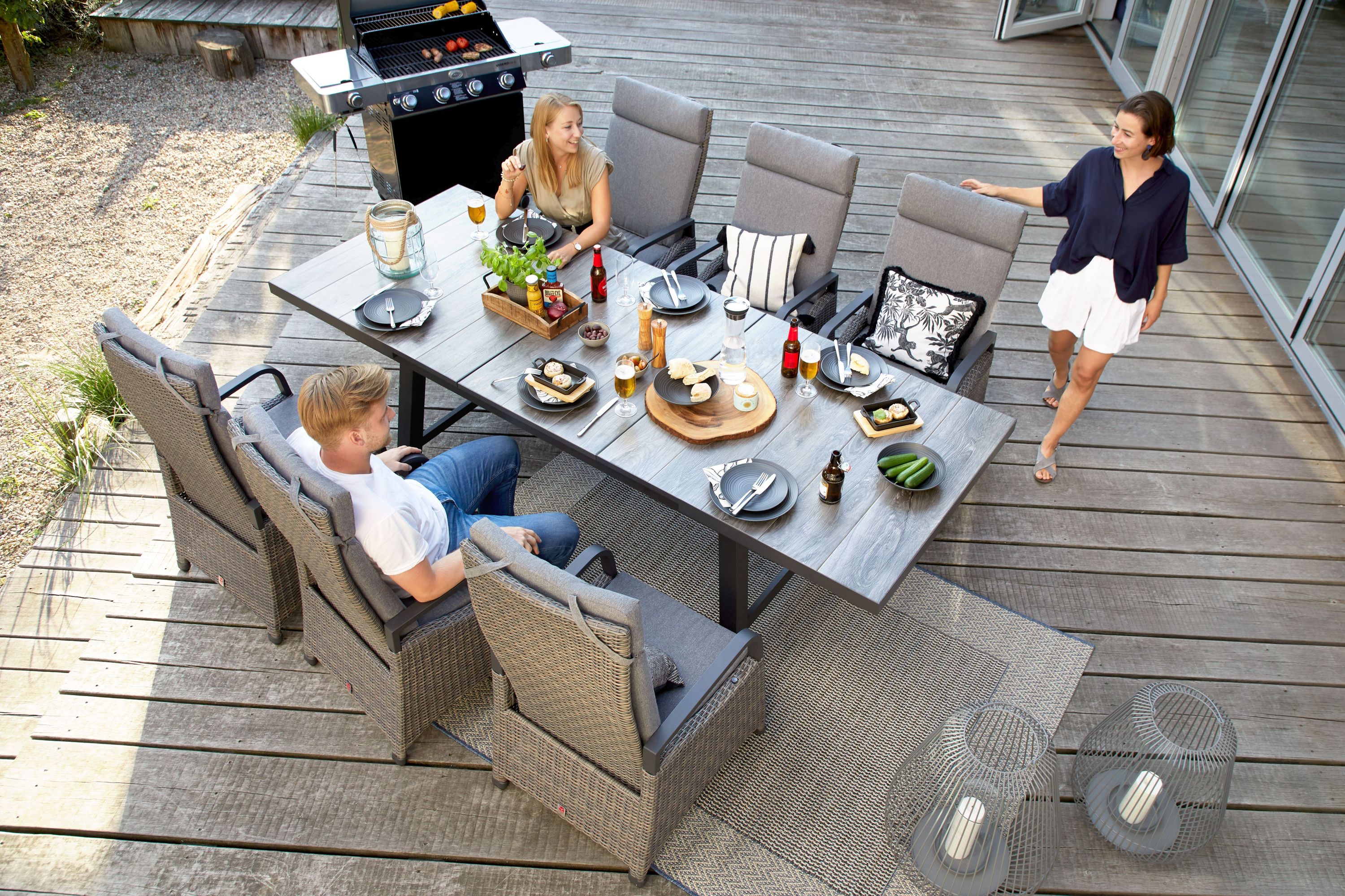 Gartentisch Outdoor Keramo