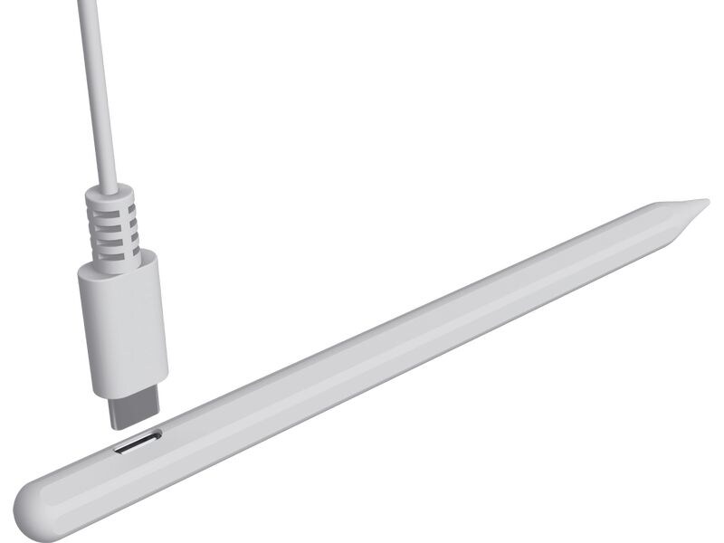 Trust Eingabestift Kyna Weiss Aktiver Eingabestift für iPad