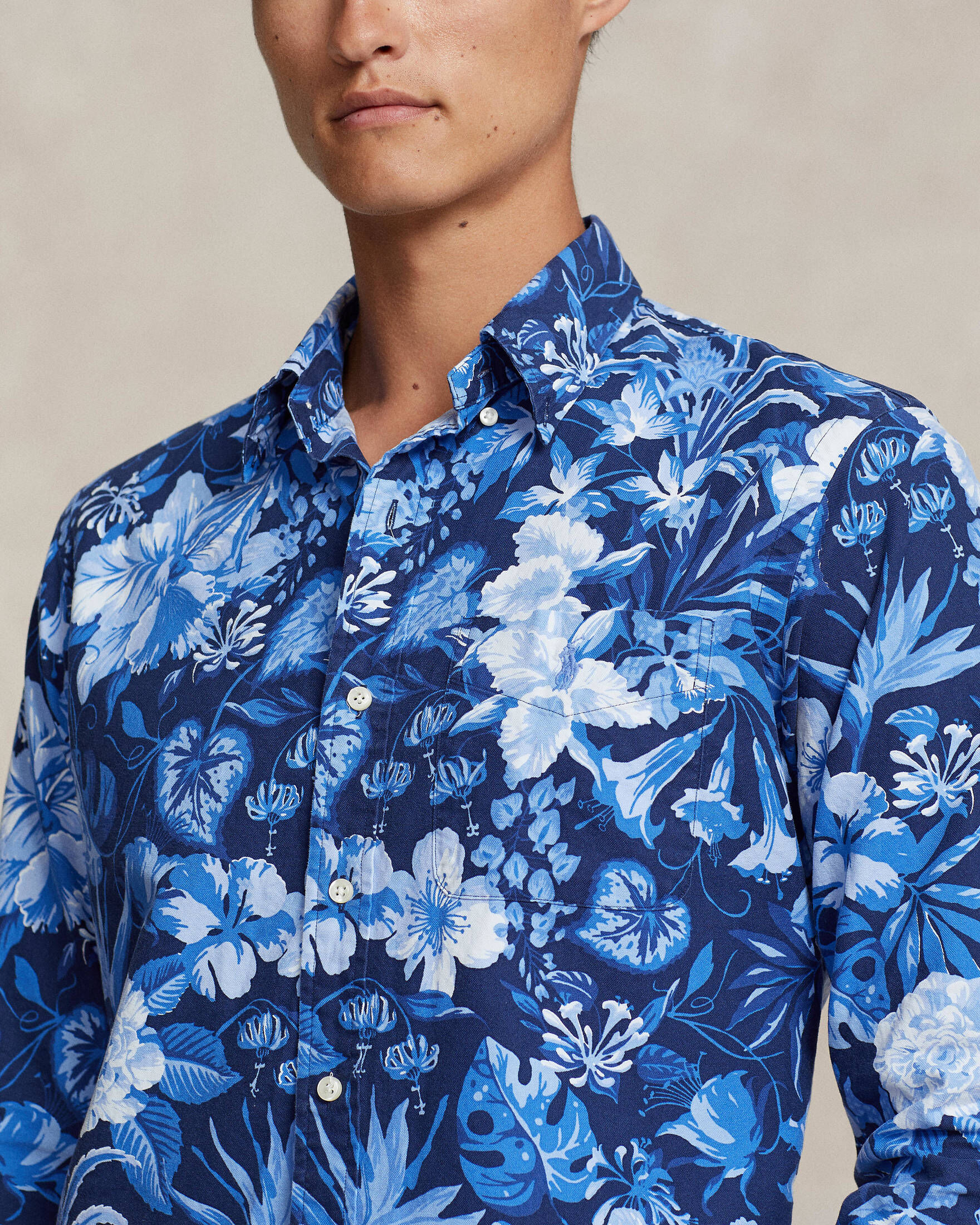 Polo Ralph Lauren| Herren Hemd Langarm Custon Fit