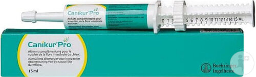 Boehring Canikur Pro Pâte Orale Flore Intestinale Chiens Et Chats 15ml