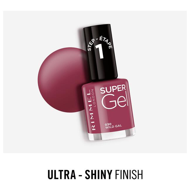 Rimmel Super Gel Nailpolish 030 Wild Gal
