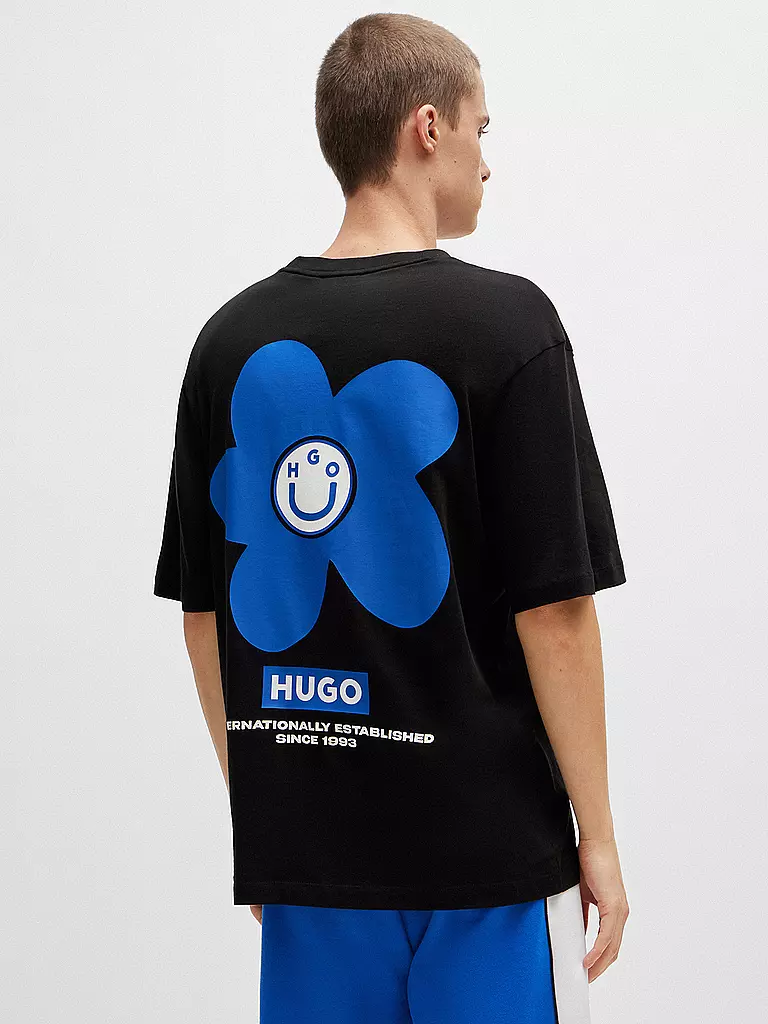 HUGO T-Shirt NORETTO schwarz